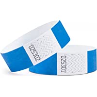 linie zwo®- Pack de 100 Pulseras de Seguridad Tyvek® 19 mm
